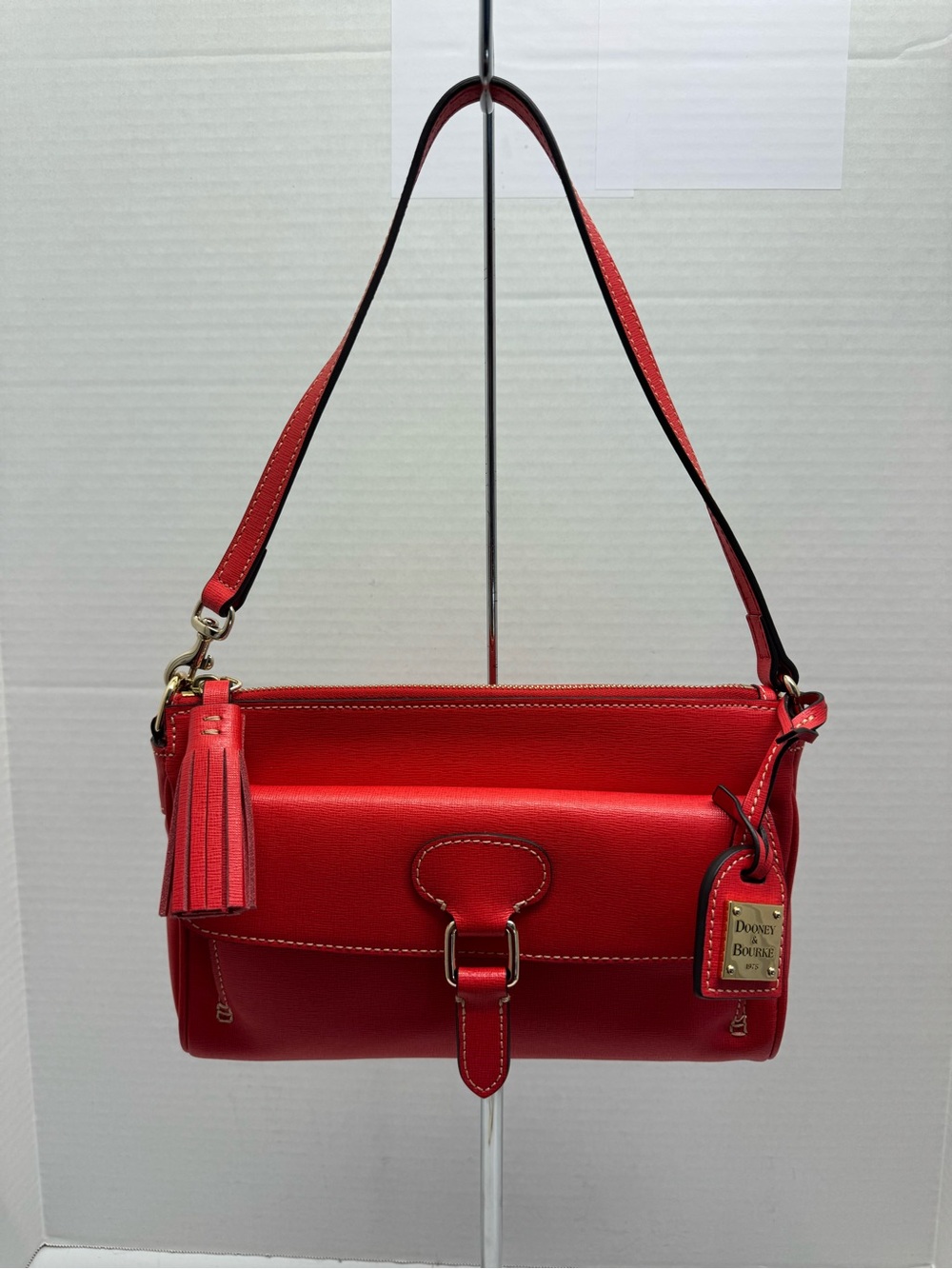 Dooney & Bourke Saffiano Leather Dana Pocket Clutch - Picture 2 of 12